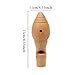 Bird Call, 1.57 Inches Wooden Portable Whistle with Realistic Sound for Hunting Watching, Simulation Decoy Caller Device with Compact Design, Nature Accessories for Enthusiasts Adults Newcomers