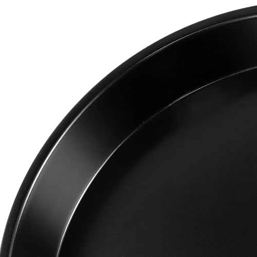 JEUIHAU 4 PCS Round Pizza Baking Tray, 10 inch Non Stick Round Baking Tray Durable Carbon Steel Pizza Pan for Oven, Home Kitchen - Image 4