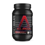 Alpha Nutrition Labs Whey Isolate Protein Powder - Coconut Ice Cream Flavor, 28g of Protein, Protein Source, Low Carb, Classic Specialty