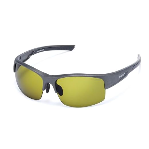 maivnz HD Lightweight Golf Sunglasses for Men Women, Golf Ball Finder Glasses, UV400 Eyewear & Golf Gifts for Golfers, Gun Color Frame Green Lens