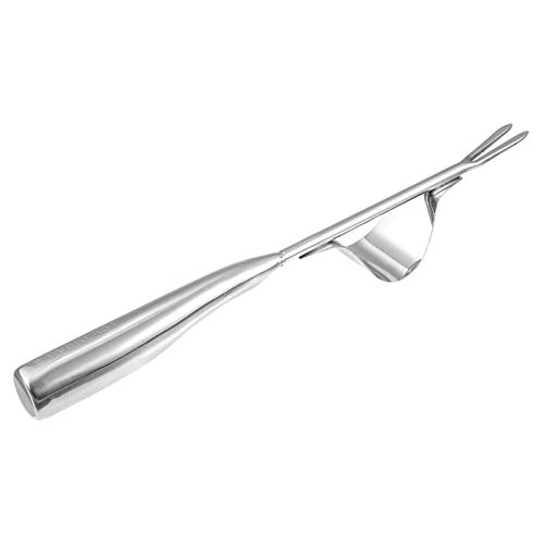 BESPORTBLE 2 Piezas Tenedor de hierba de acero inoxidable herramienta para jardín bordeadora de césped Boquilla herramienta de deshierbe del hogar removedor de raíces