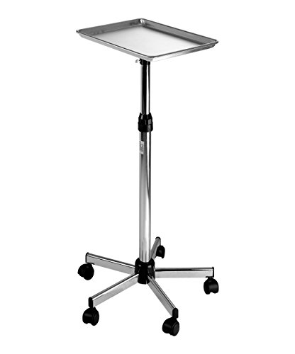 Pibbs ART57 Metal Mayo Utility Tray for Salons – Adjustable