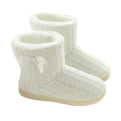 Bottes d'hiver pour femmes au style affalé idéales pour le chalet et la maison