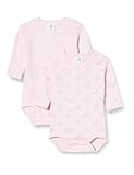 Organic Cotton Sanetta Baby-Mädchen Langarmbody Doppelpack Sorbet Kleinkind Unterwäsche-Satz, rosa, 062