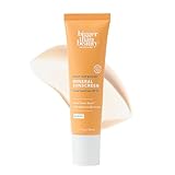 Bigger Than Beauty Skincare, Daily Defender Broad Spectrum SPF 50 Mineral Sunscreen with Hyaluronic Acid, Vitamin C & Niacinamide (as Vitamin B3), Lightweight UVA & UVB Protection, Skin Care, Untinted