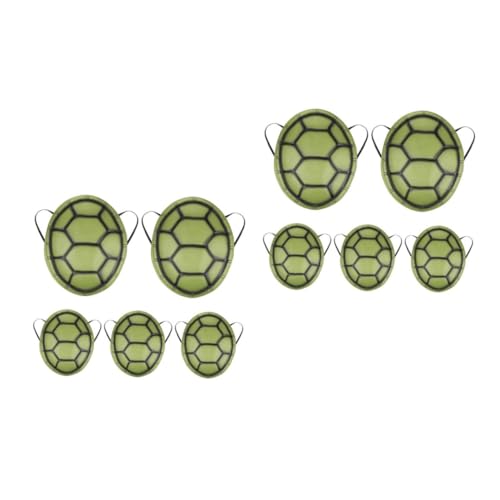 Cosplay tortue enfant : lot 10 accessoires fête et déguisement carnaval en EVA