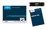Crucial P5 CT2000P5SSD8 Disco Duro S lido Interno SSD de 2 TB 3D NAND NVMe PCIe M 2 2280SS 