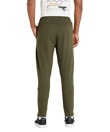 Image of PUMA Men's Mid Rise Regular Track Pants