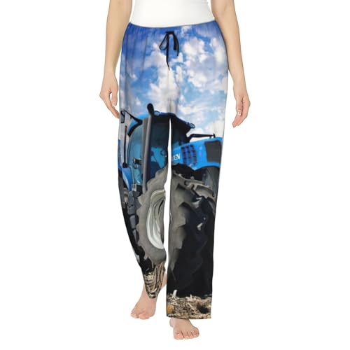 Pantalon de pyjama femme avec poches pour un sommeil ample et doux