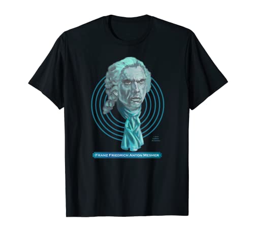 Franz Friedrich Anton Mesmer t-shirt, Preto