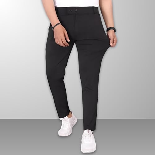 Image of Men's Stylish Slim Fit Trousers for Office and Casual Wear | Versatile Men's Trousers | Ideal for Formal Events and Everyday Casual Wear
