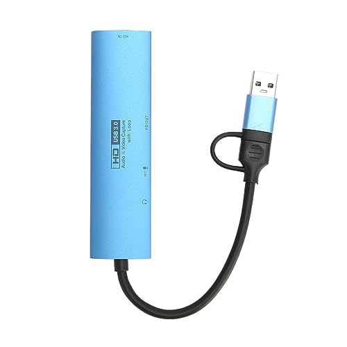 Scheda di acquisizione video audio nutriente 4K 1080p 60fps USB3.0 HD Multimedia Multimedia Catch Scheda video per lo streaming live di gioco