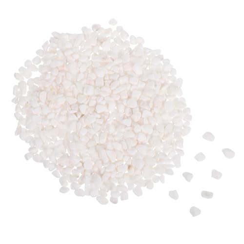 HIAKDOFT 天然装飾石頭 魚缸用リバーペブル 魚用水槽底砂 自然な装飾効果 高耐久エコバランス アクアリウムおよび鉢植え向け