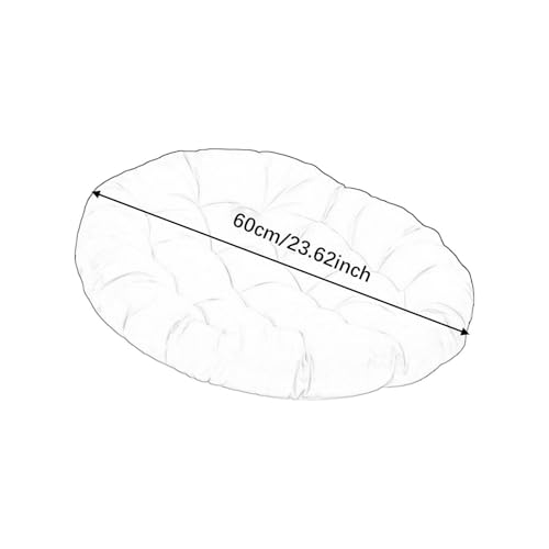 Coussin de chaise d'oeuf suspendue avec housse extérieure respirante - 4