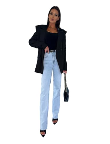 Blazer à double boutonnage femme veste de tailleur casual chic