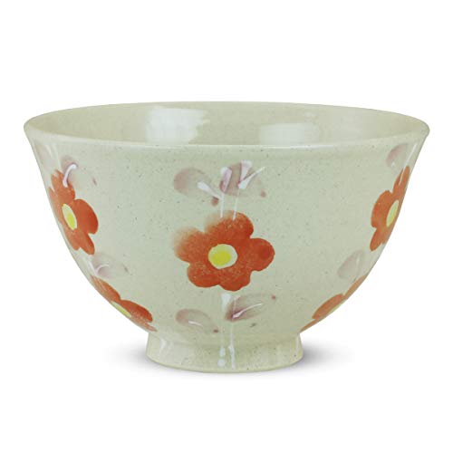シートゥーシー ジャパン(Ctoc Japan) 飯碗 赤 Φ11.8x7cm 茶碗 飯碗 波佐見焼 ナチュラルフラワー 赤 902706