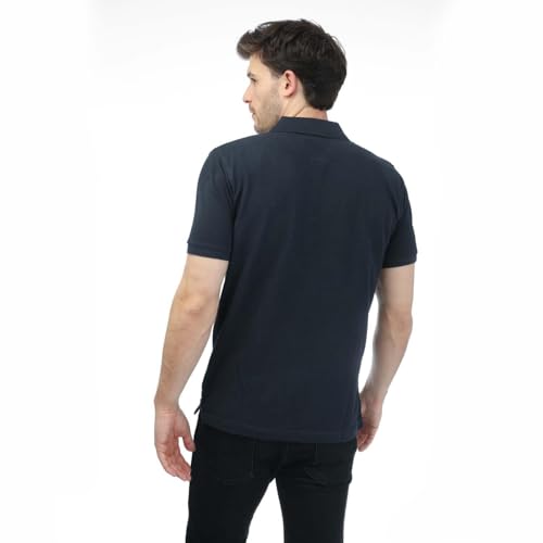Gant Herren Reg Contrast Pique Rugger Polohemd, Grey Melange, M EU – Ansicht 2