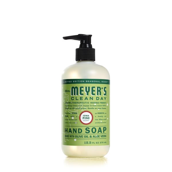 MRS. MEYER'S CLEAN DAY Iowa Pine Liquid Hand Soap (Pack of 4)