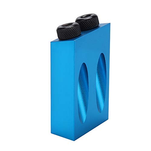 Guia de Perfuração, 14 pcs Kit de Perfuração de Bolso de 15 ° Kit para Perfuração em Madeira Oblíqua
