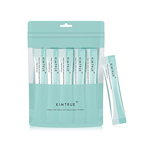 Kimtrue Repair Hair Mask For Damaged And Dry Hair And Frizzy Hair And Color Treated Hair Deep Conditioner Treatment And Nourishment- 15Pcs X 10Ml #TOP3
