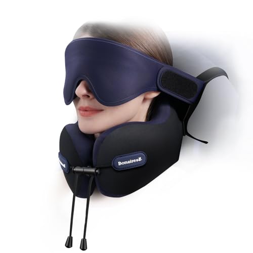 Image of Travel Pillow, Neck Pillow Airplane for Long Flight Sleeping