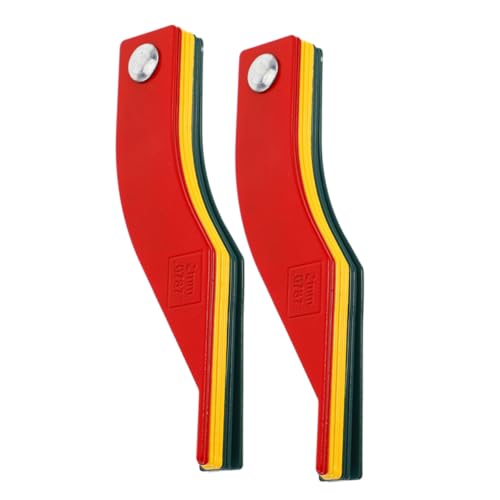 Calibrador de Espesor de Pastillas de Freno de Acero, 2 Piezas, para Mantenimiento Automotriz, Compatible con Diversos Modelos miniatura 1