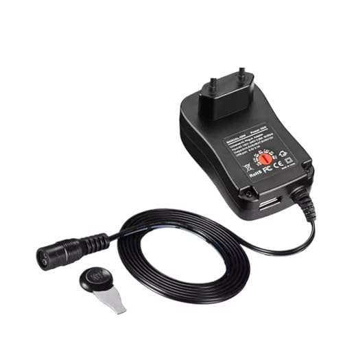 Adaptador de corriente ajustable EU Plug 3V-12V 2A AC/DC miniatura 1