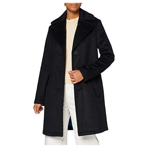 Armani Exchange Dam Caban Dress Coat, svart, XL