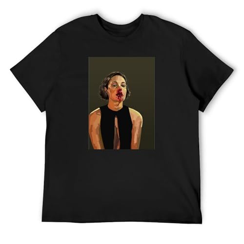 Nosebleed Comedy Fleabag British TV Series Mens T-Shirt Black Graphic Unisex Tee Shirt S