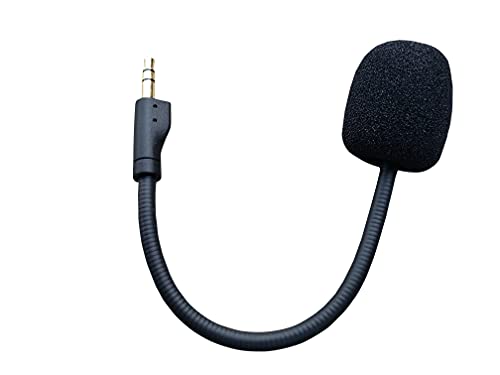 TNE 2 Pack Replacement Game Mic for Logitech G Pro X | 2X Detachable Microphone Boom for Logitech G Pro and G Pro X PS4 Pro PS5 Xbox One X PC Gaming Headsets 3.5mm Jack Noise Cancelling - Thumbnail 2
