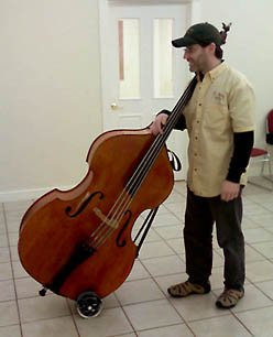 Amazon | コントラバス用キャリー Bass Buggie（ベースバギー 
