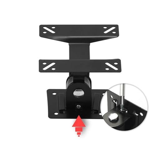Moniteur réglable en hauteur avec ce support mural rétractable et fluide