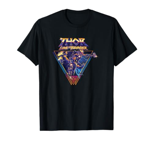 T-shirt Marvel Thor en coton premium avec imprimé résistant Jane Lightning