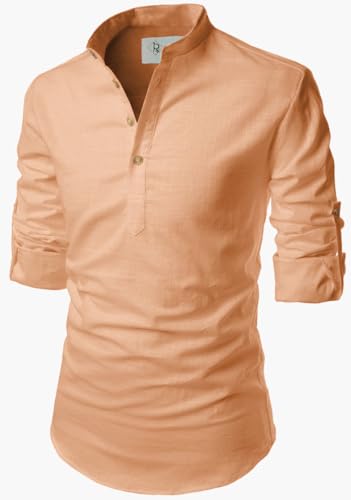 Image of Men's Cotton Blend Short Playful Mix Color Kurta - Pack 2