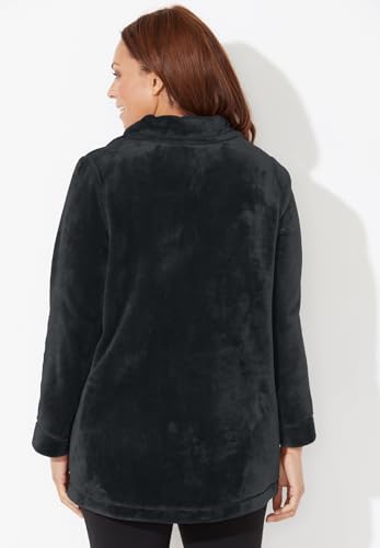 Catherines Women's Plus Size Ultimate Plush Jacket2