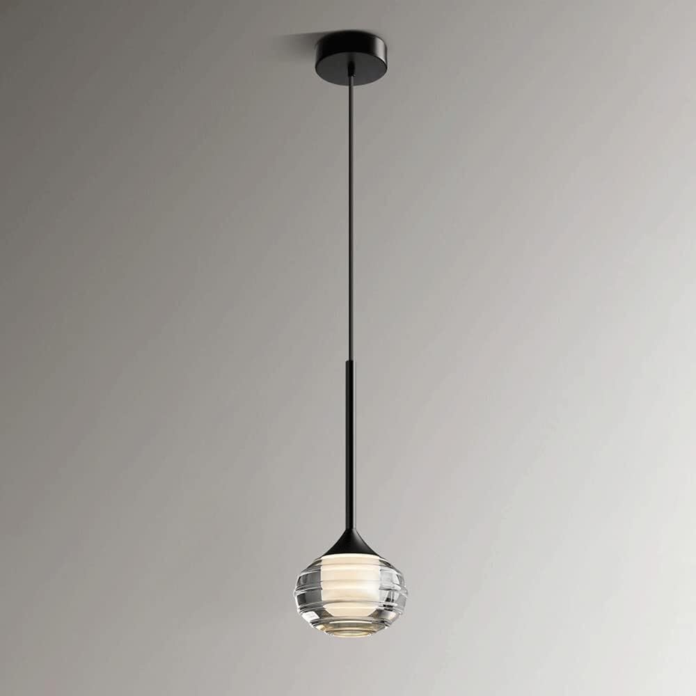 Luces colgantes simples nórdicas de 12W con diseño mini esférico para techos 8