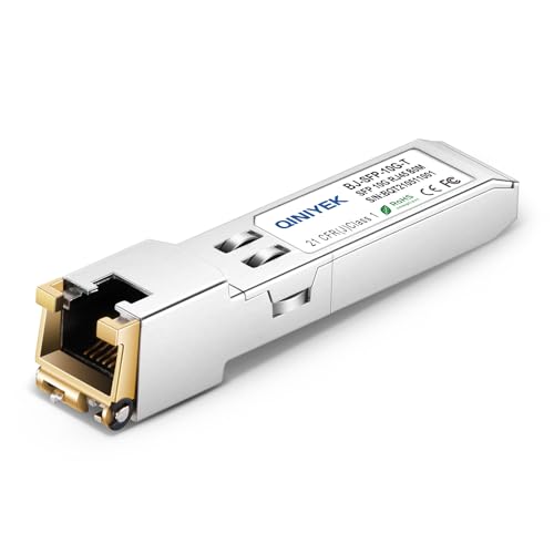 Modulo 10Gbase-T 80m: su cavo Cat.6a/Cat.7/Cat.8.