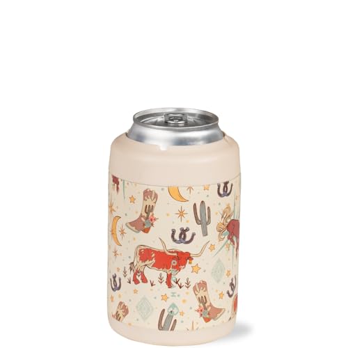 Image of HydroJug Can Cooler 12 oz, Stainless Steel Can Holder, Rodeo