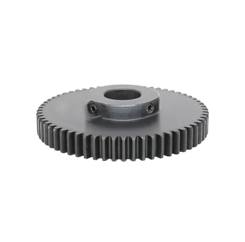 Bevel Gear Pinion Hardware Mechanical Cylindrical Gear 1.5M-80T Bore 10/12/15/16/19/20mm Teeth Thickness 12mm Blackening Carbon Steel Worm Gear(20 mm)