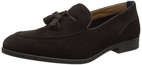 H by Hudson Aylsham, Mocasines para Hombre, Marrón (Brown 20), 45 EU