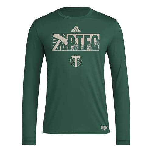 T-shirt adidas Portland Timbers manches longues style urbain