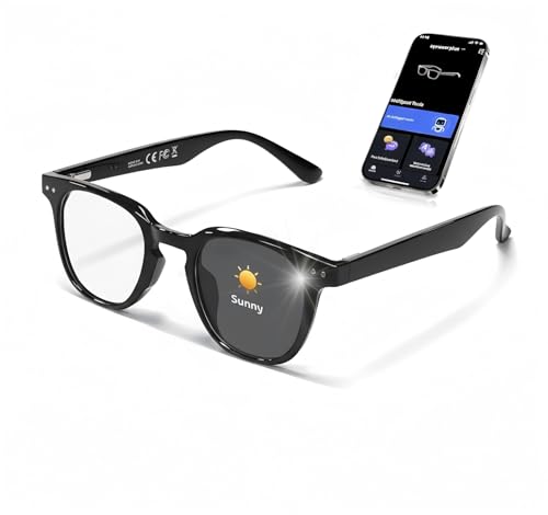 MSCGLYXGS AI Smart 5.4 Bluetooth Glasses with Open Ear Speaker,