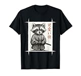 Photo Gallery procione samurai, kawaii giapponese e anime samurai raccoon maglietta Photo Gallery procione samurai, kawaii giapponese e anime samurai raccoon maglietta
