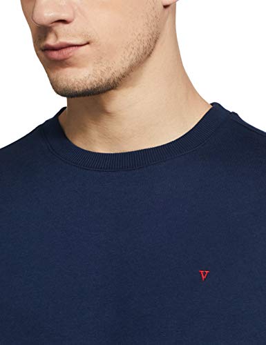 Image of Van Heusen Men Round Neck Cotton Sweatshirt