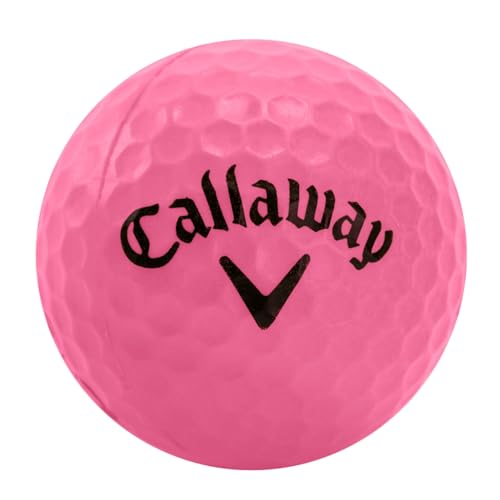 Callaway HX Soft Flight - Foam Practice Golf Balls Pink (9 Pack)