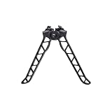 RAVIN TacHeads Bi-Pod for Crossbows - Quick-Detach Picatinny Rail Mount - Spring-Loaded One-Hand Operation - Lightweight Compact Design