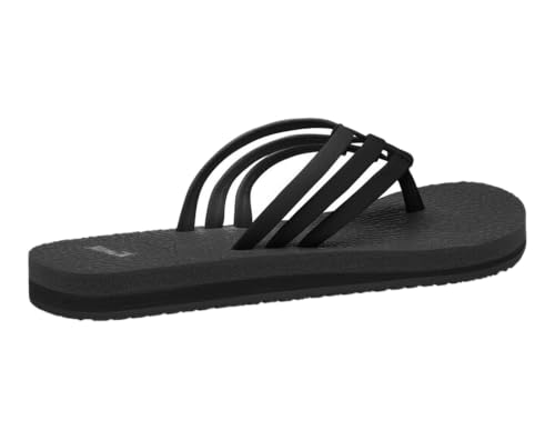 Image of Sanuk Women's Yoga Sandy | Yoga Mat Footbed | Flip Flops for Women | Yoga Sandals For Women