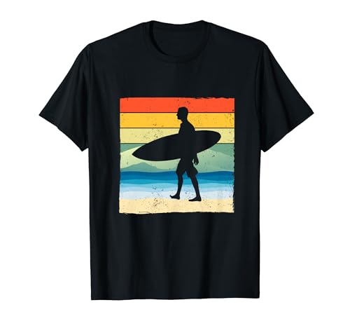 Cool Surfer Art Per Uomini Ragazzi Surfer Maglietta