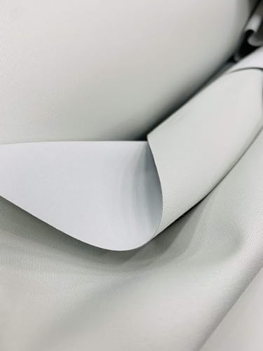 Roc-Lon UJ-160 Budget Blackout Drapery Lining White, Fabric thumb #1