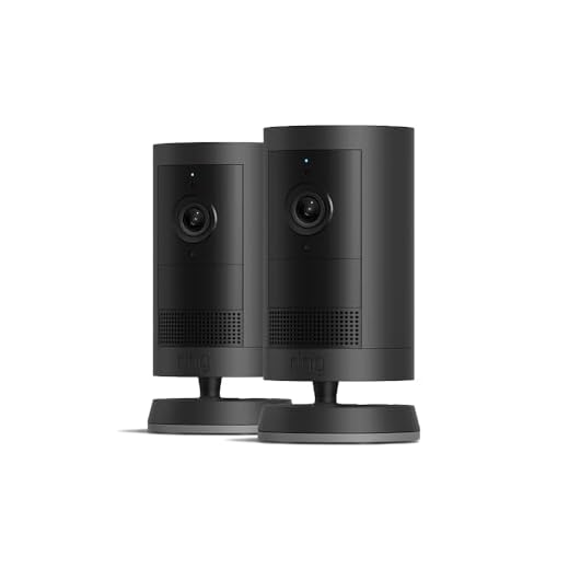 Ring | Nouvelle caméra extérieure Plus sans fil (Outdoor Camera Plus) | Vidéo grand angle en 2K I Caméra de surveillance à installer soi-même | Essai gratuit de 30 jours à l'abonnement Ring Home | 2 Caméras